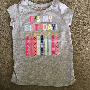 Toddler birthday shirt